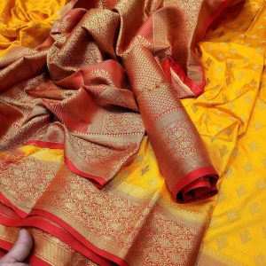Indispensable -Quality And Durablity -Softsilk Indian CK Katan Saree For Women /Gril- Innovative Preferble - Low Hassle and