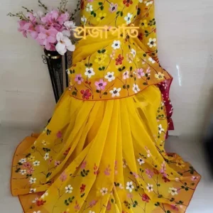 Hand pint new saree for women & girls