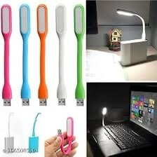 upgraded VERSION 360 Degree Flexible Mini USB LED Light Night Light for Study Compatible with Laptop Power Bank Notebook Reading Lamp Eye Care Led Light (Multicolor)
